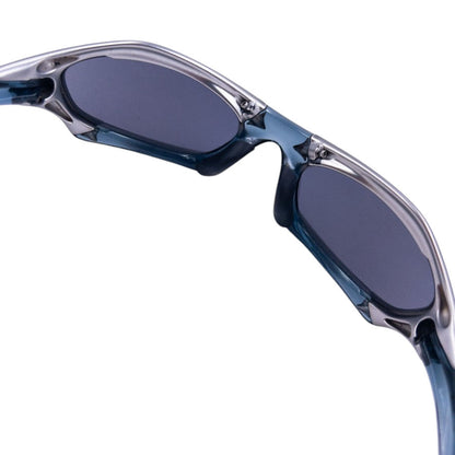 Vintage 2002 Oakley Splice FMJ+ Crystal Black Ice Iridium Sunglasses