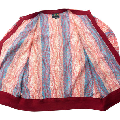 Vintage Coogi Mix Pattern Cardigan Size S