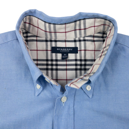 Vintage 2000s Burberry Nova Check Cuff Long Sleeve Button Up Shirt Size XL