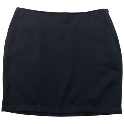 Vintage 2000s Yohji Yamamoto Wool Mini Skirt Size W27