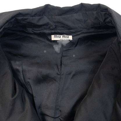 Vintage 2008 Miu Miu Button Up Trench Jacket Womens Size M