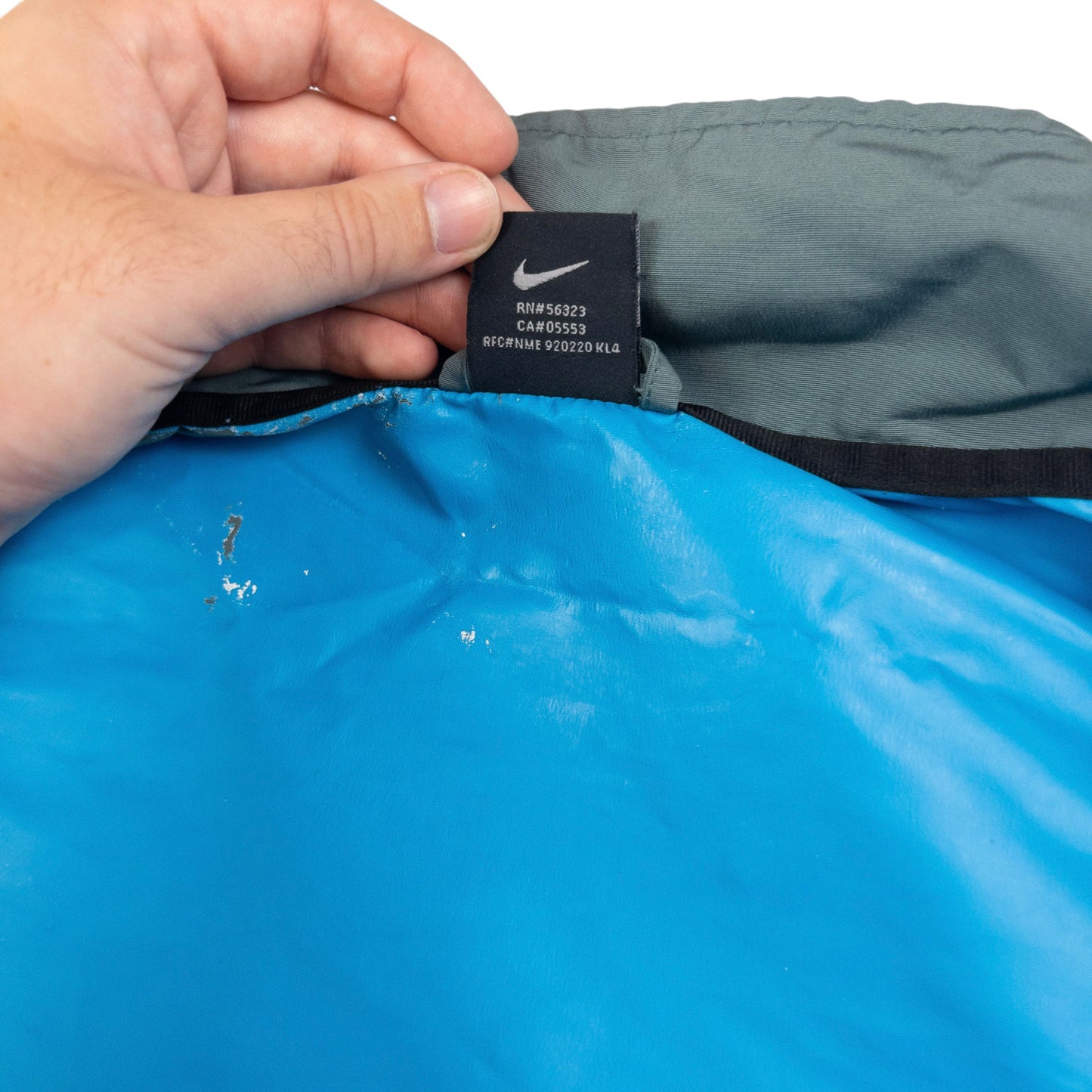 Vintage Nike Zip Up Big Pocket Waterproof Jacket Size M