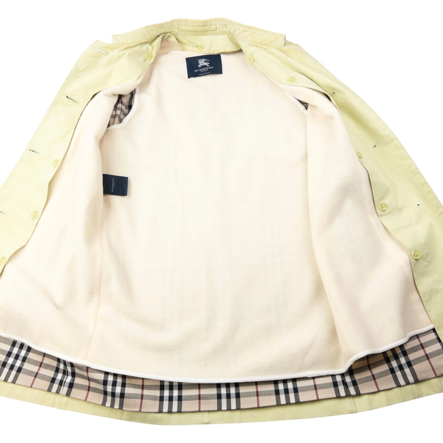 Vintage 2000s Burberry Nova Check Lined Jacket Womens Size S