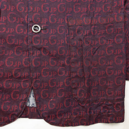 Vintage 2000s Jean Paul Gaultier Monogram Blazer Jacket Size M
