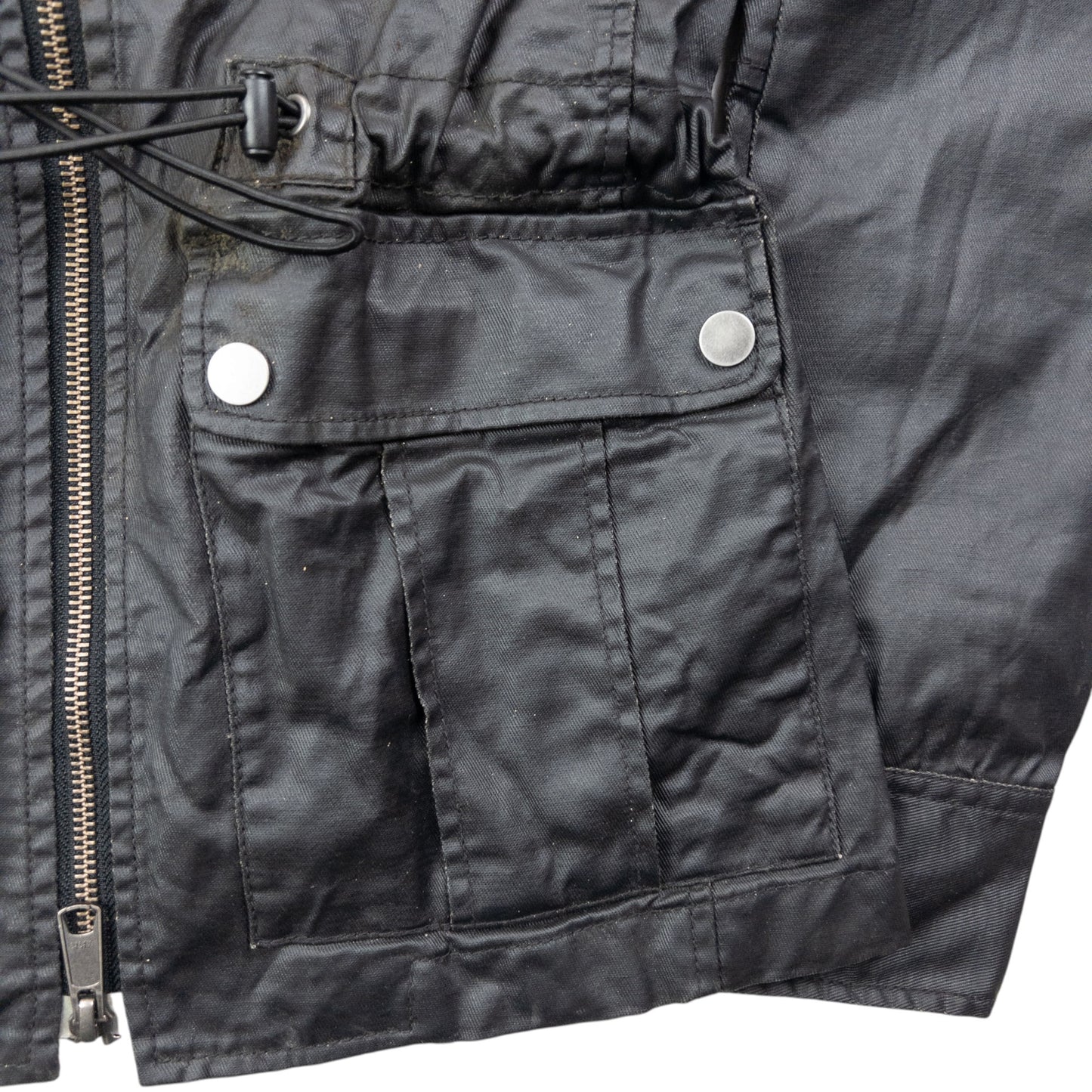 Vintage 2000s PPFM Zip Up Military Jacket Size S