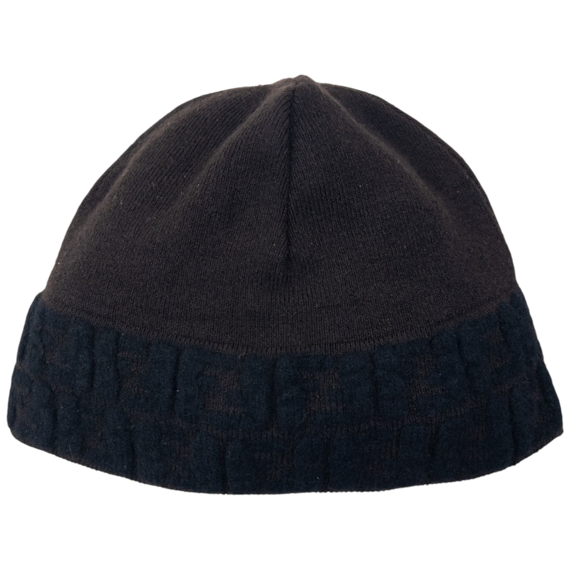 Vintage Fendi Monogram Wool Beanie Hat