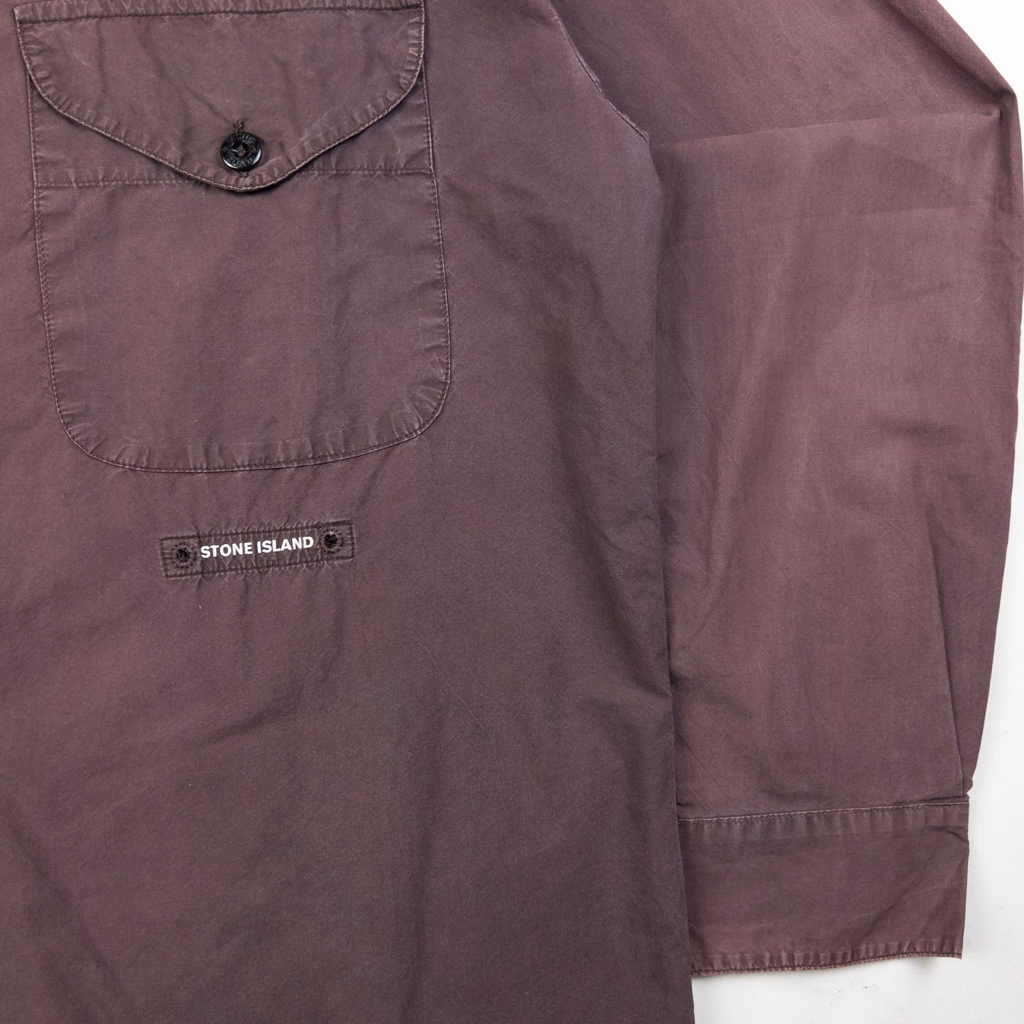 Vintage Stone Island Long Sleeve Button Up Shirt Size M