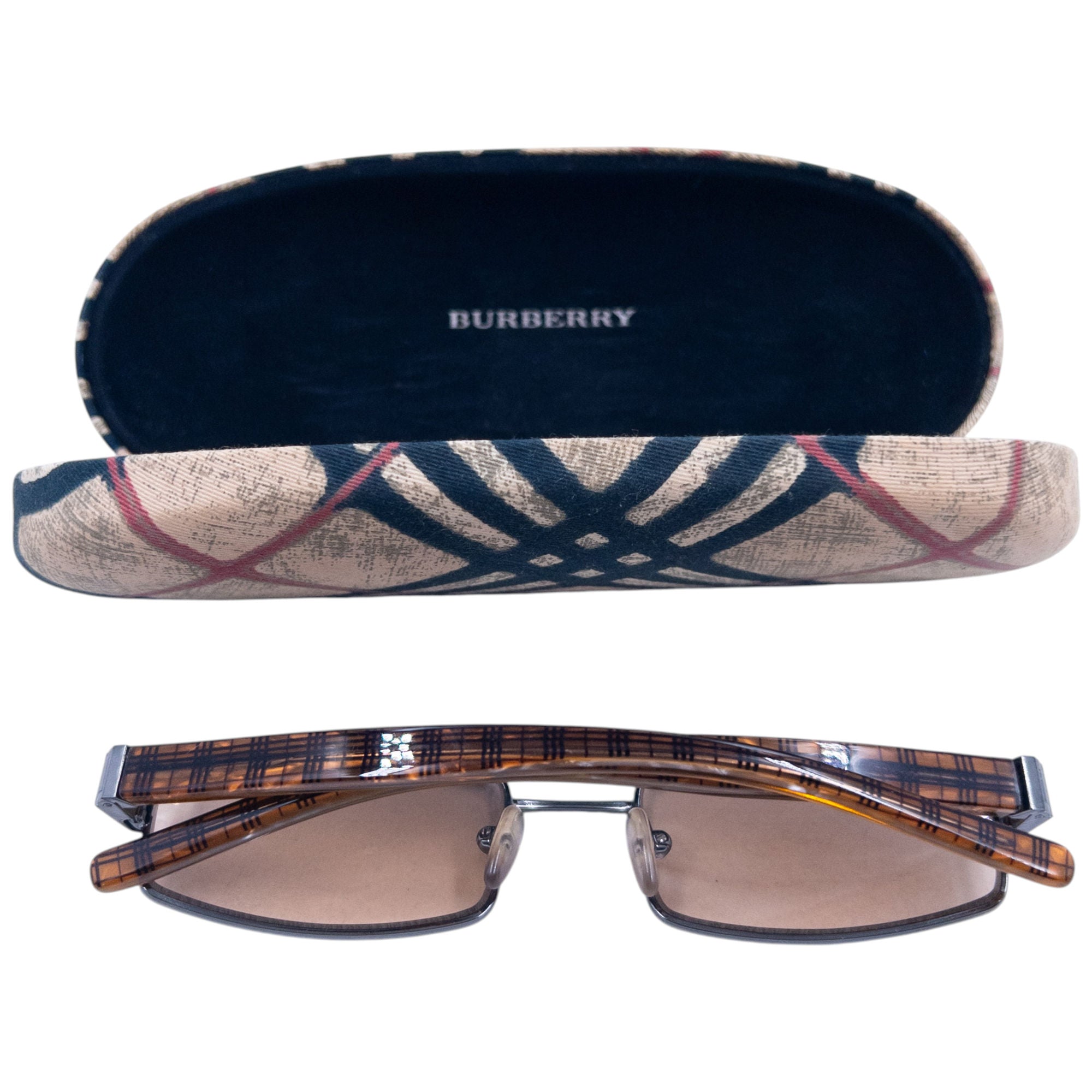 Vintage Burberry Nova Check Sunglasses