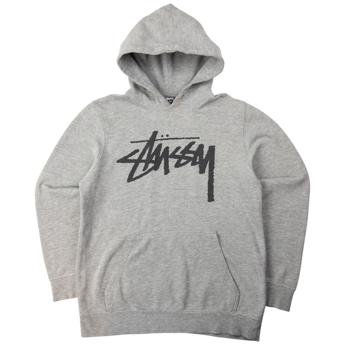 Vintage Stussy Stock Logo Hoodie Size S