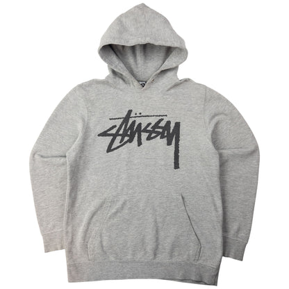 Vintage Stussy Stock Logo Hoodie Size S