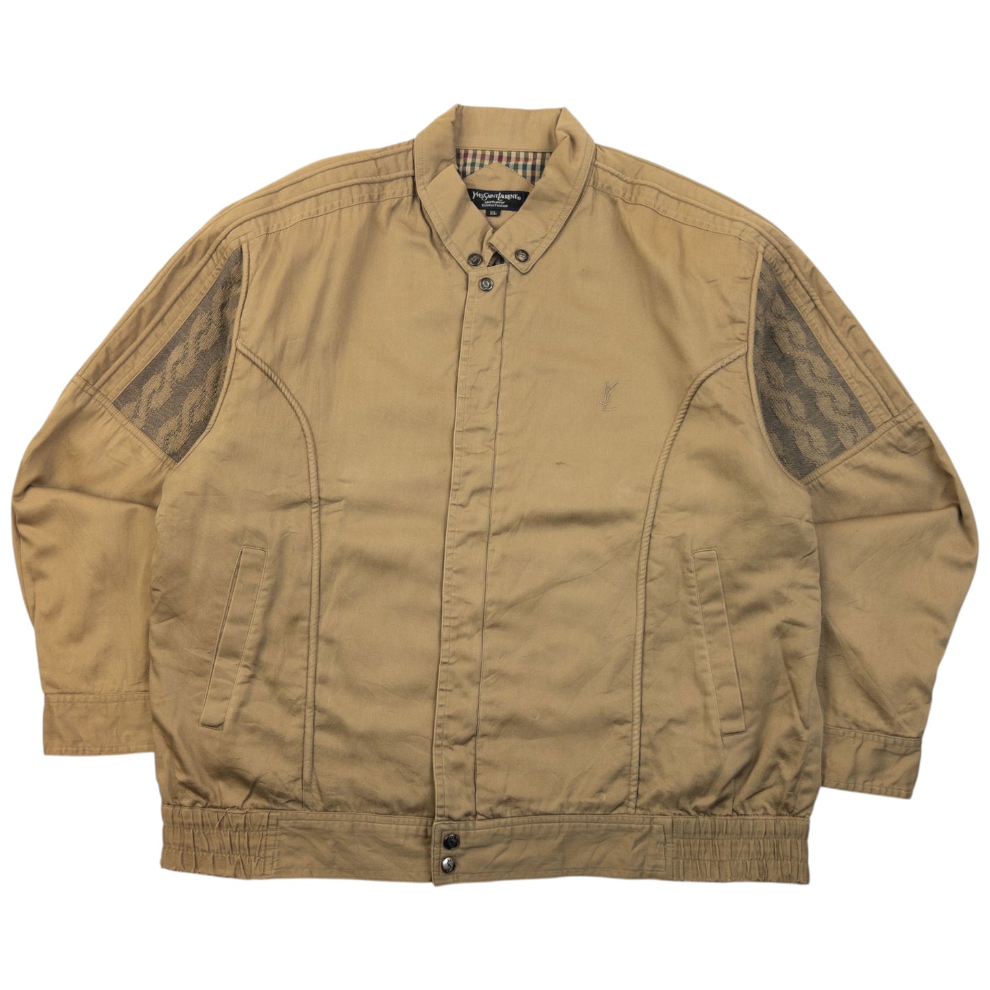 Vintage 90s YSL Yves Saint Laurent Harrington Jacket Size S
