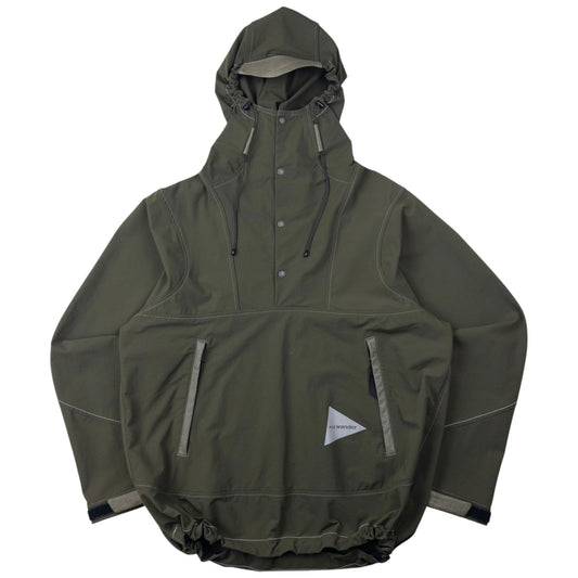 And Wander Pullover Rain Jacket Size M
