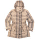Vintage Burberry Brit Nova Check Rain Jacket Womens Size S