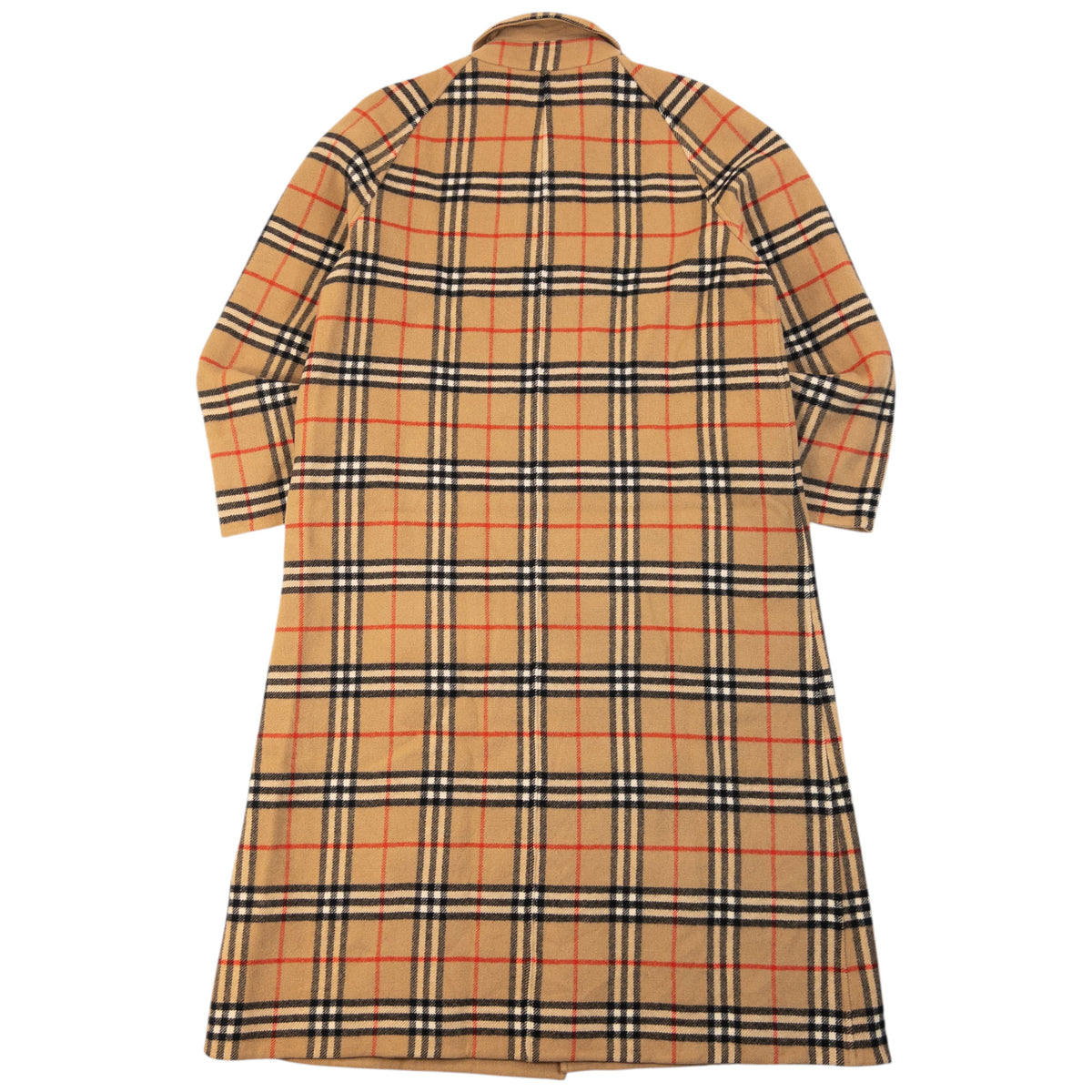 Vintage 90s Burberry Nova Check Reversible Wool Jacket Size M