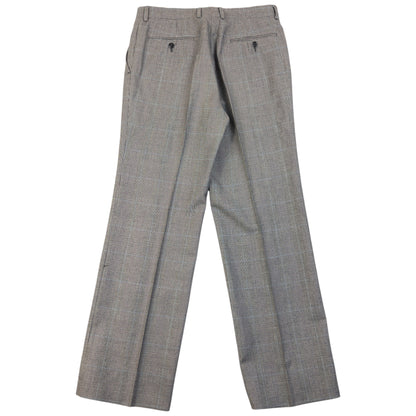 Vintage 90s Burberry Checkered Wool Jacket & Trousers Suit Set Size M