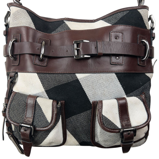 Vintage 2000s Burberry Nova Check Shoulder Bag