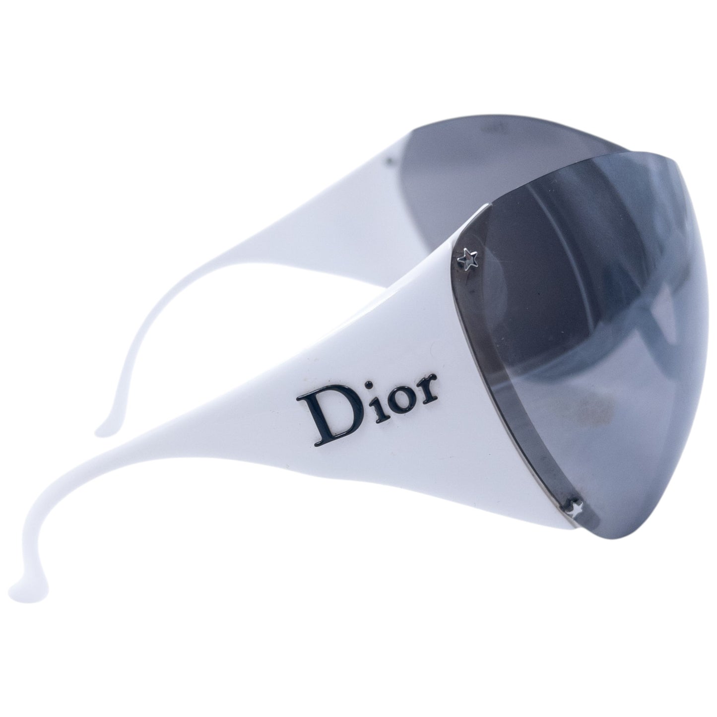 Vintage Dior Ski Rimless Shield Star Sunglasses