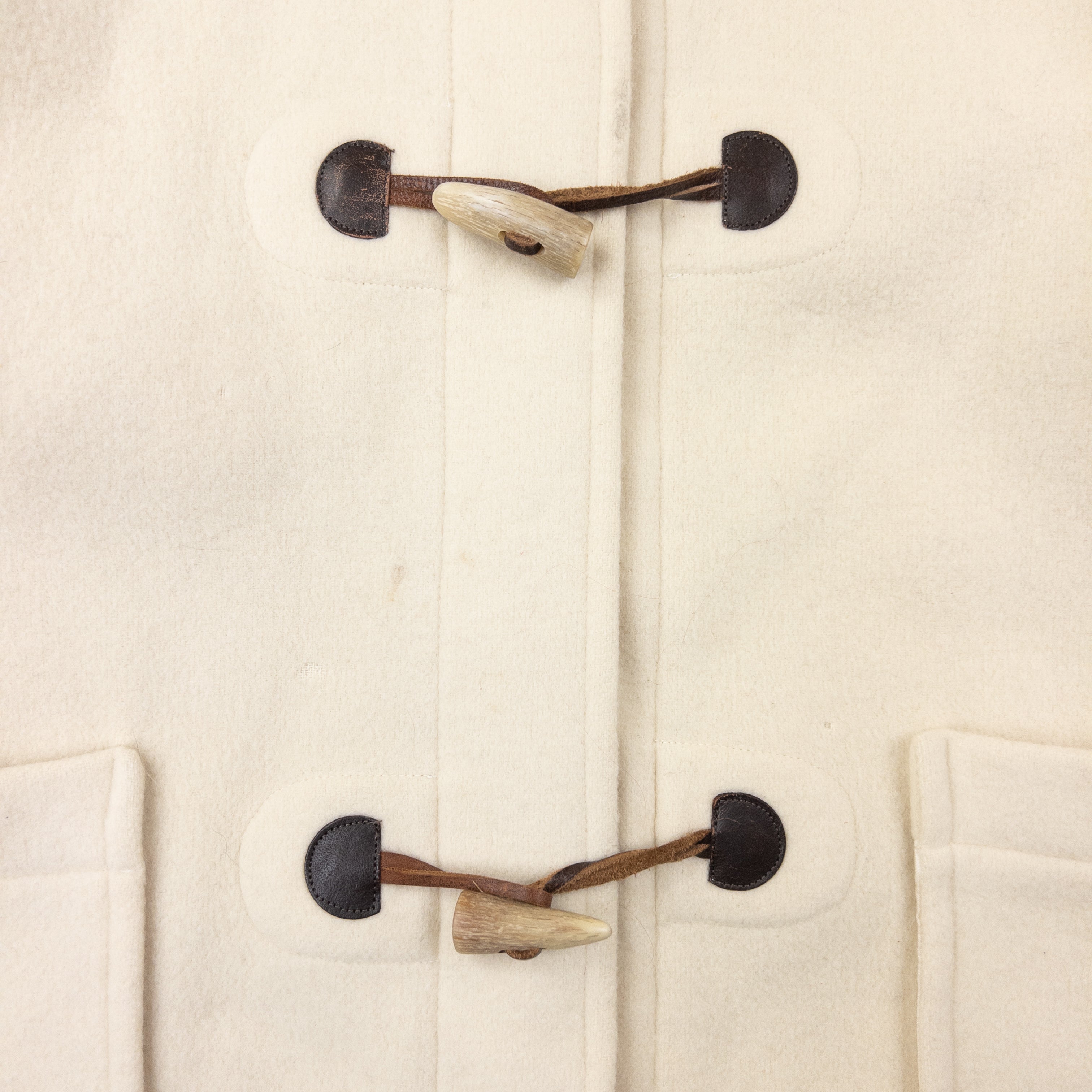 Vintage Burberry Wool Duffle Jacket Size XL