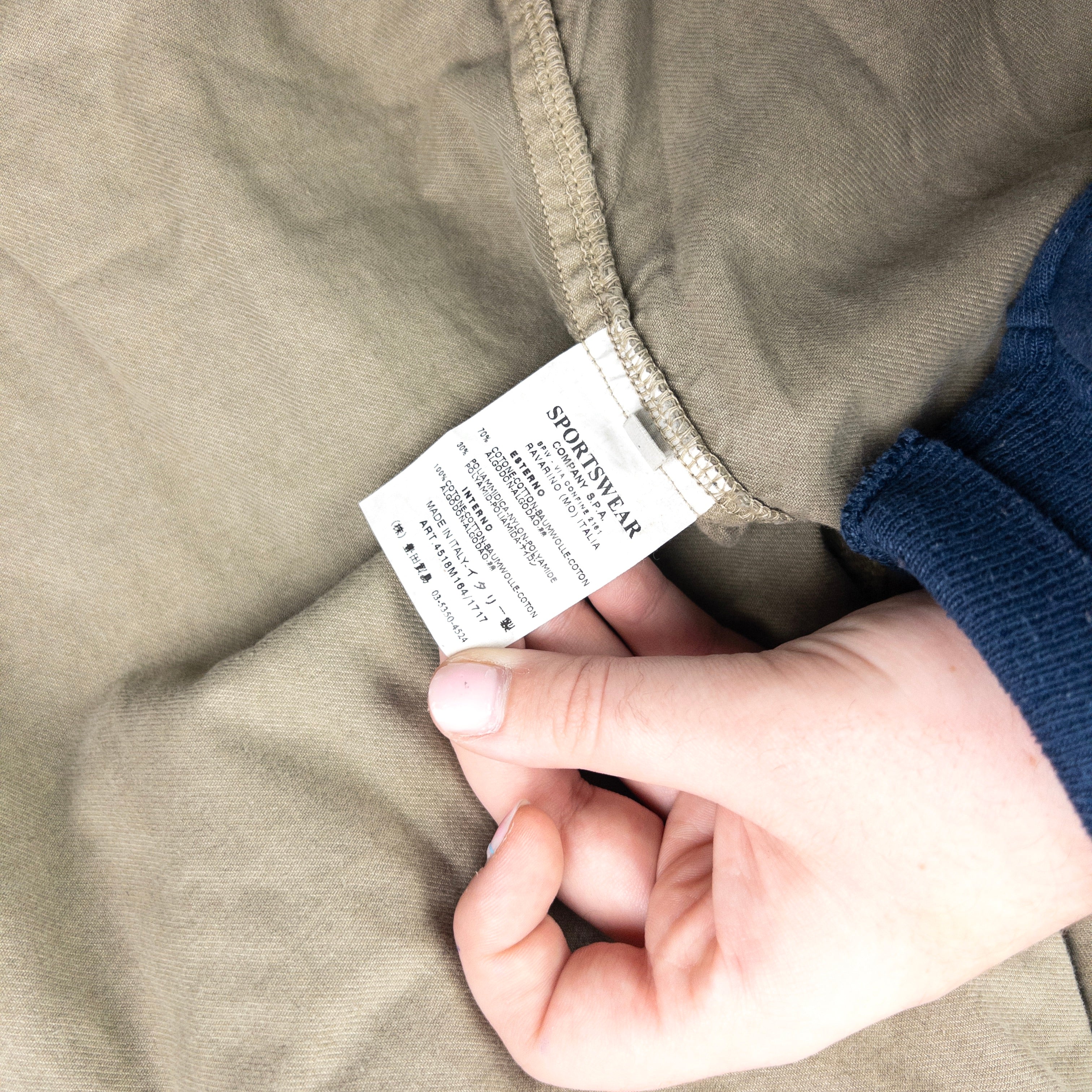 Vintage 2006 CP Company Tinto Terra Cargo Jacket Size M