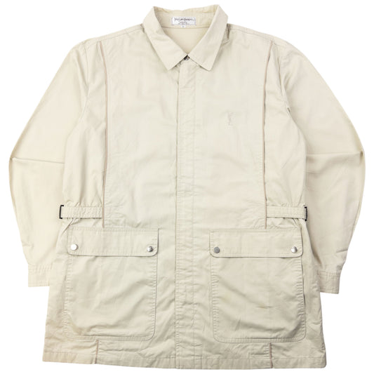 Vintage 80s YSL Yves Saint Laurent Zip Up Jacket Size L