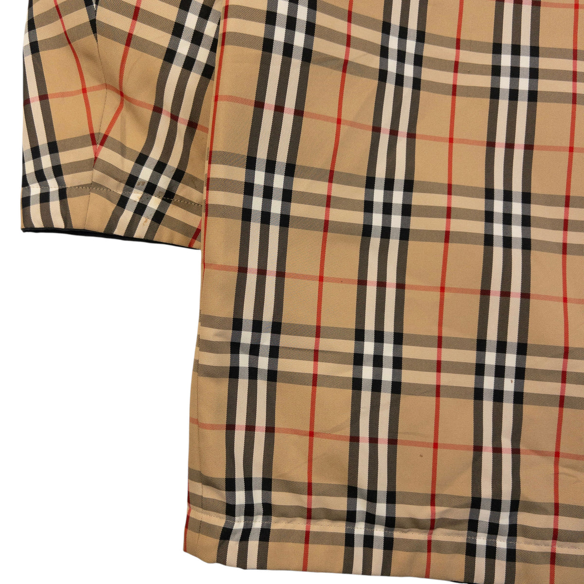 Vintage 90s Burberry Nova Check Quilted Reversible Jacket Size M