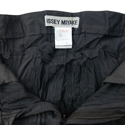 Vintage 90s Issey Miyake Crinkle Textured Trousers Size W29