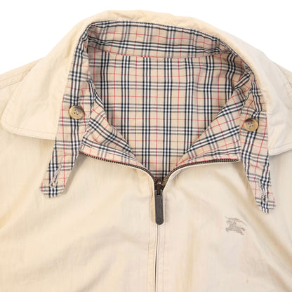 Vintage 90s Burberry Nova Check Reversible Jacket Size S