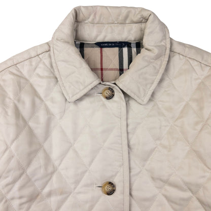 Vintage Burberry Nova Check Lined Quilted Jacket Womens Size L