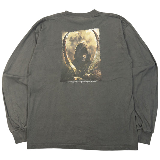 Vintage 2000s Prince Of Persia Warrior Within Graphic Long Sleeve T Shirt Size XL