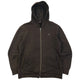 Vintage 2000s Burberry Black Label Quilted Zip Up Hoodie Size M
