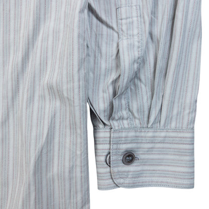 Vintage 2000s Issey Miyake Striped Long Sleeve Button Up Shirt Size S