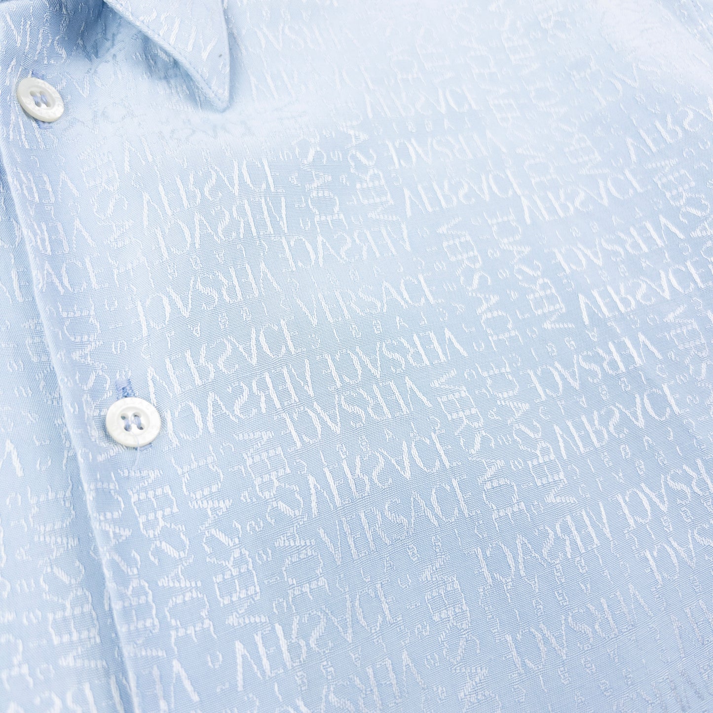 Vintage 2000s Versace Classic Monogram Long Sleeve Button Up Shirt Size M