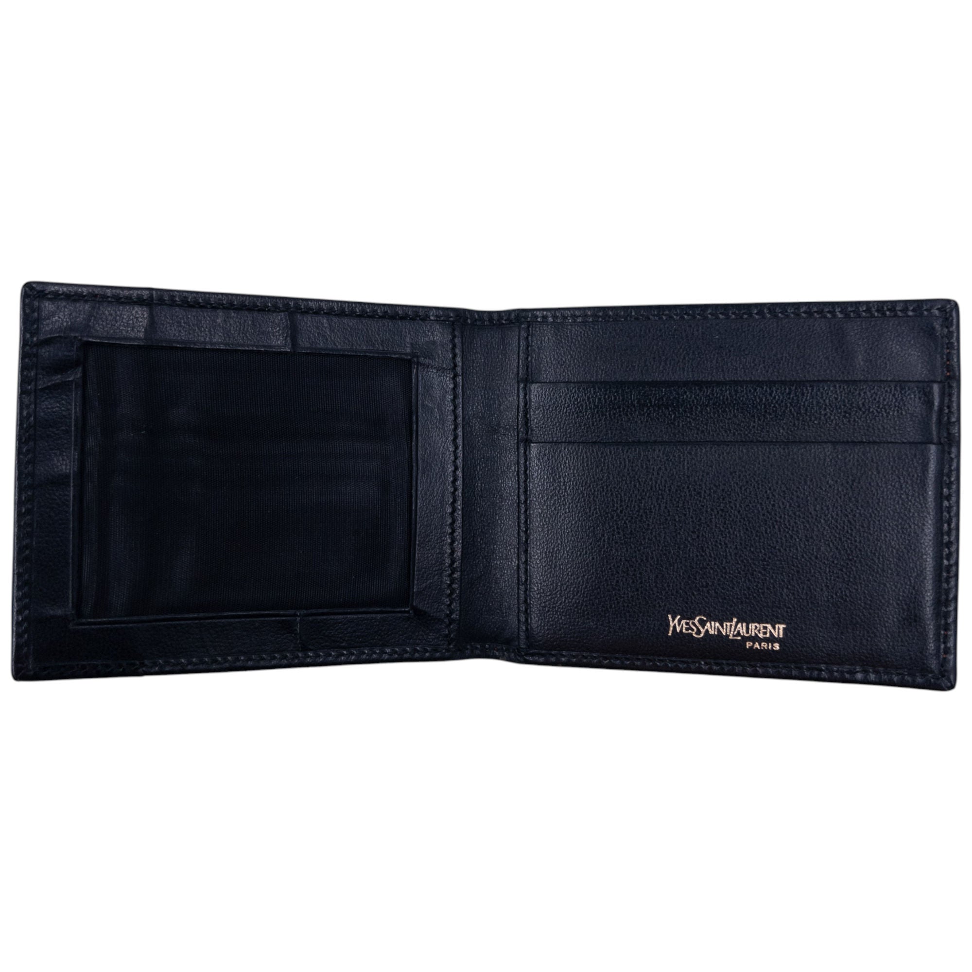 Vintage YSL Yves Saint Laurent Leather Card Holder