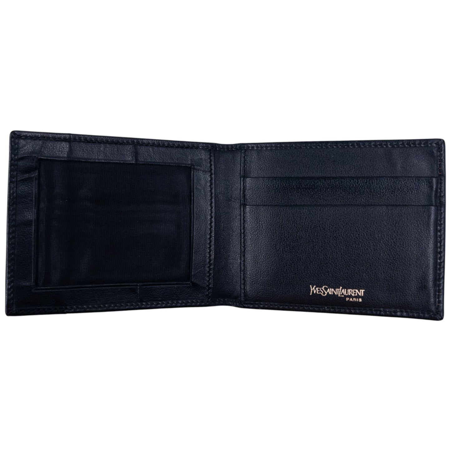 Vintage YSL Yves Saint Laurent Leather Card Holder