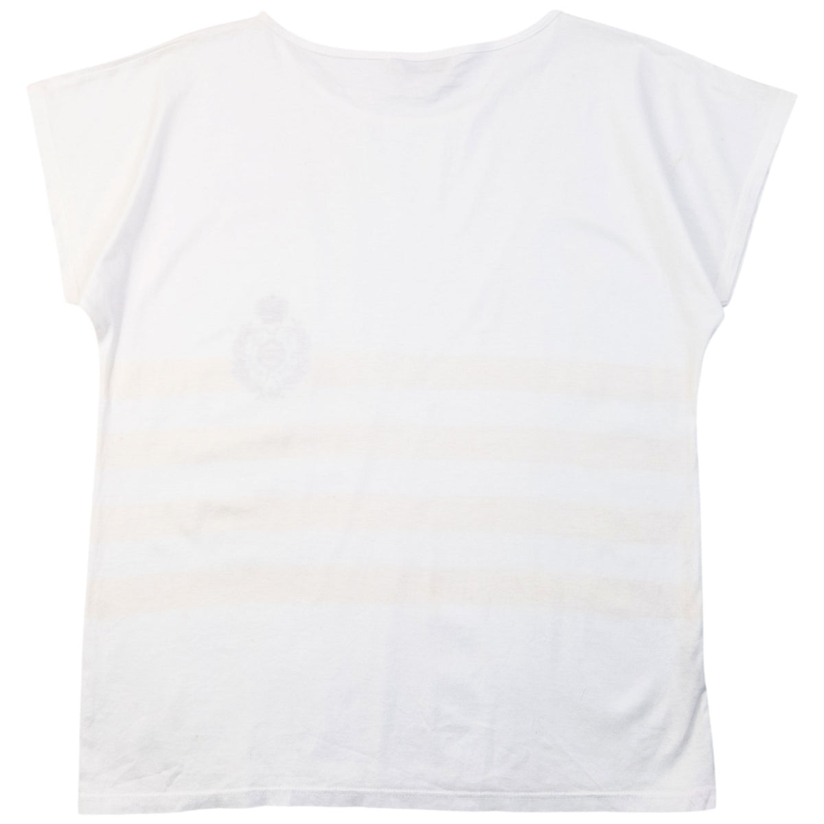 Vintage 80s Gucci Striped T Shirt in white (cotton), photo 2