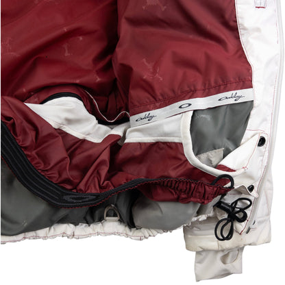 Vintage 90s Oakley Hydro Fuel Zip Up Puffer Snowboarding Jacket Size M