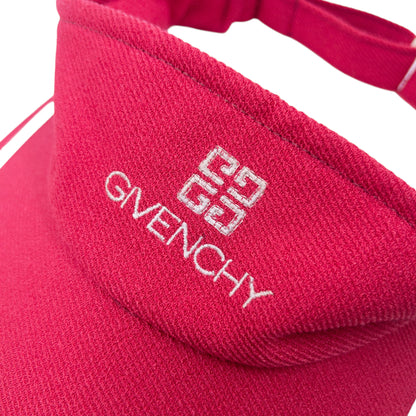Vintage 90s Givenchy Embroidered Visor Hat