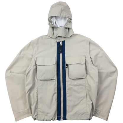 Vintage 2000s Armani Jeans Zip Off Sleeve Jacket Size M