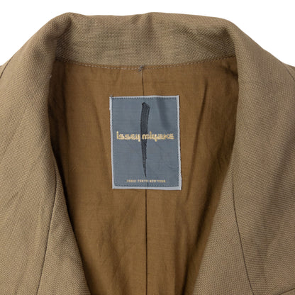 Vintage 80s Issey Miyake Button Up Gilet Vest Size L