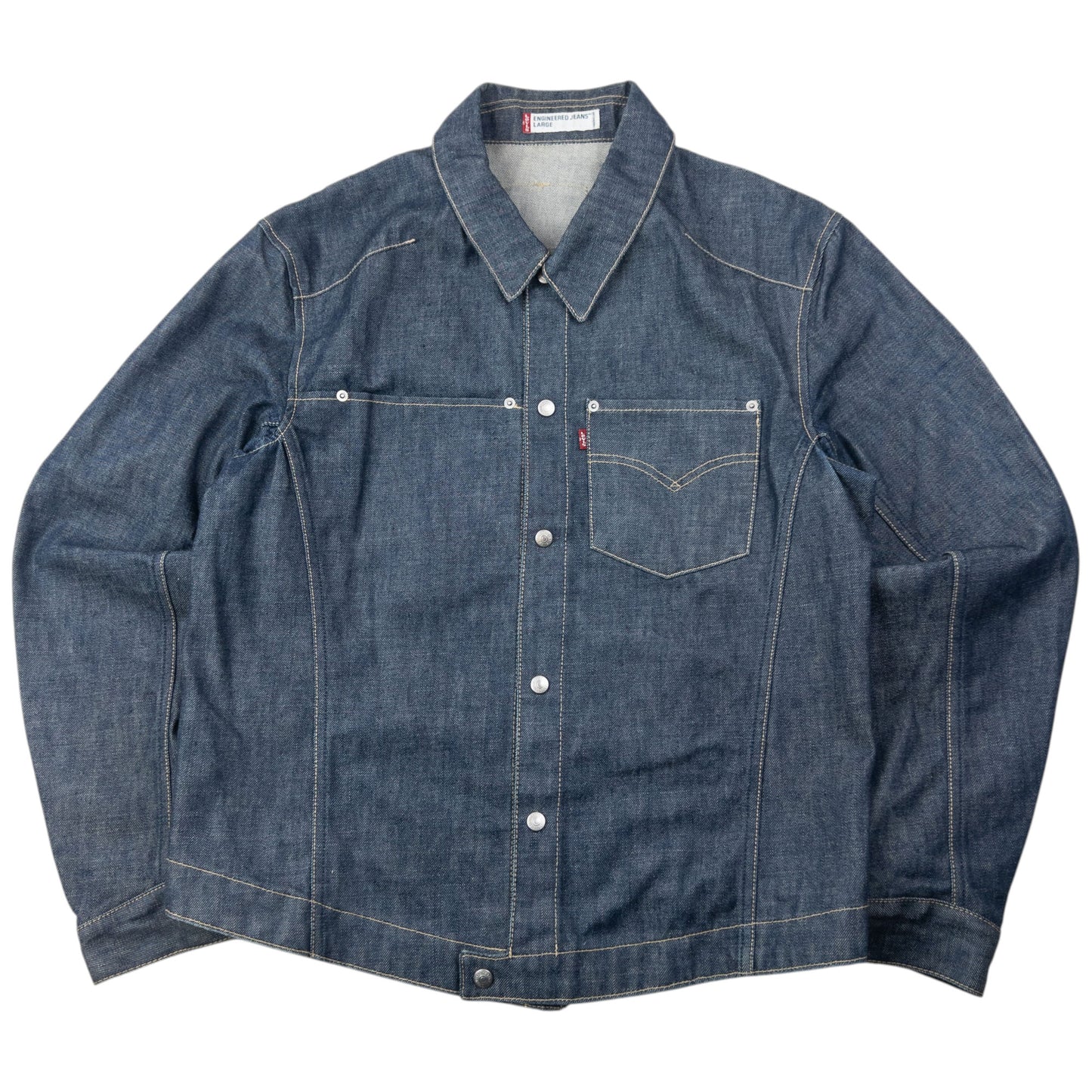 Vintage 2000s Levi's Engineered Garments Denim Jacket Size L