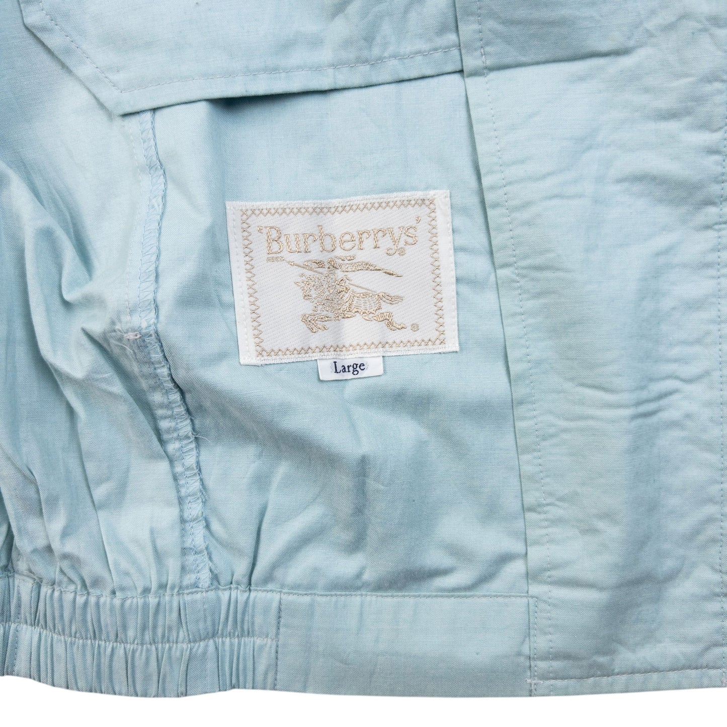 Vintage 90s Burberry Roll-Up Sleeve Jacket Size XS