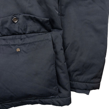 Vintage Armani Jeans Zip Up Padded Jacket Size M