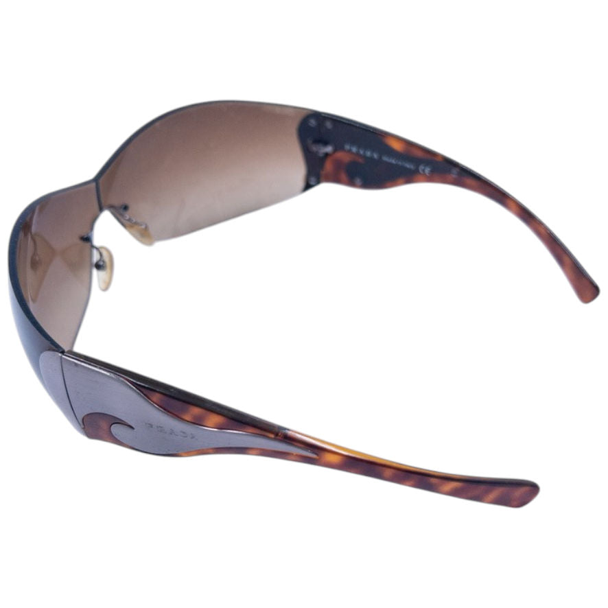 Vintage Prada Tortoise Shell Swirl Sunglasses