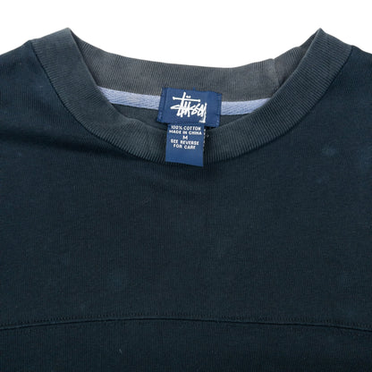 Vintage 2000s Stussy Embroidered Skull Jumper Size M