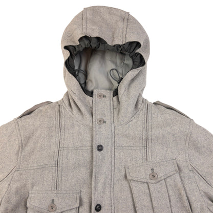 Vintage DKNY Jeans Wool Cargo Jacket Size L