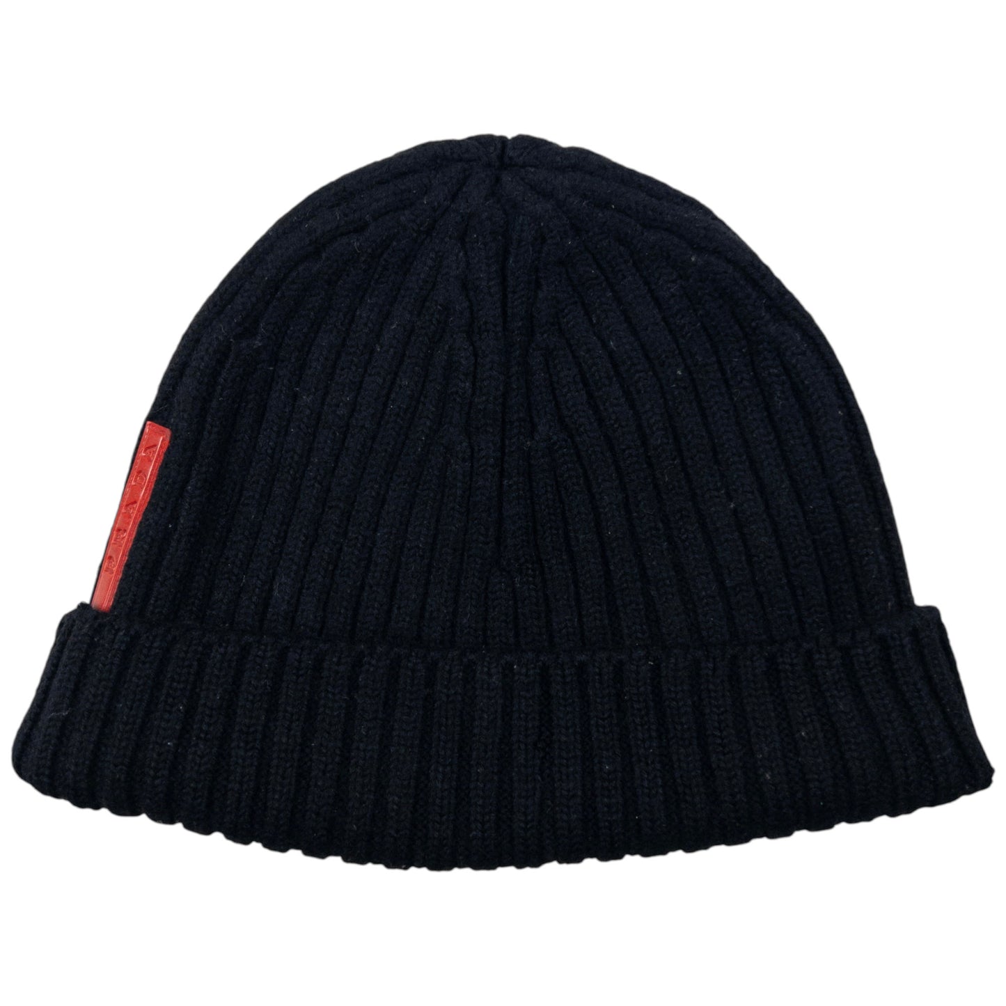 Vintage Prada Sport Ribbed Knit Beanie Hat