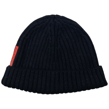 Vintage Prada Sport Ribbed Knit Beanie Hat