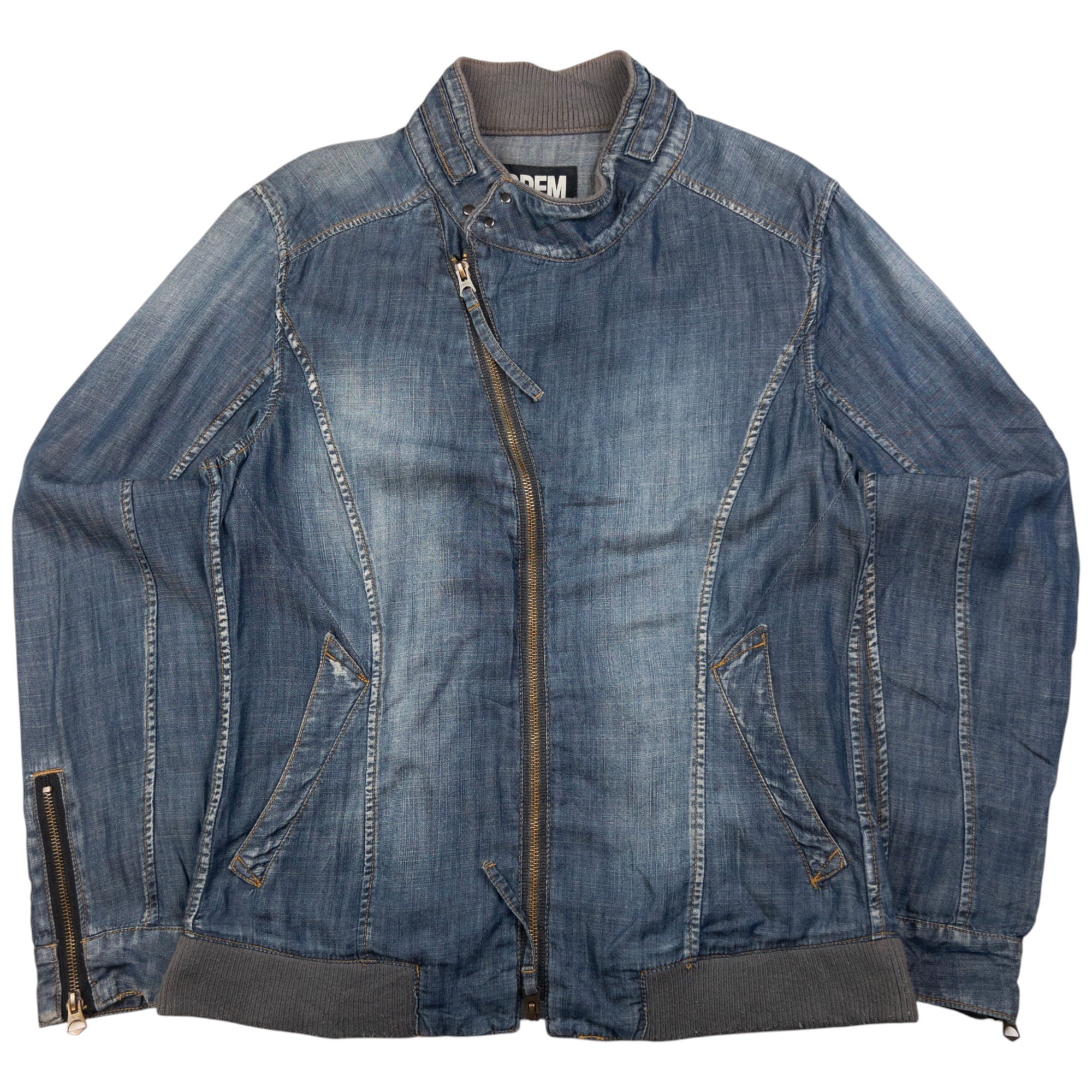 Vintage PPFM Lightweight Denim Jacket Womens Size S