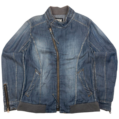 Vintage PPFM Lightweight Denim Jacket Womens Size S