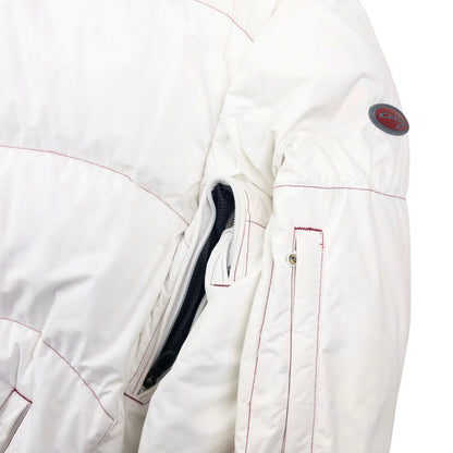 Vintage 90s Oakley Hydro Fuel Zip Up Puffer Snowboarding Jacket Size M